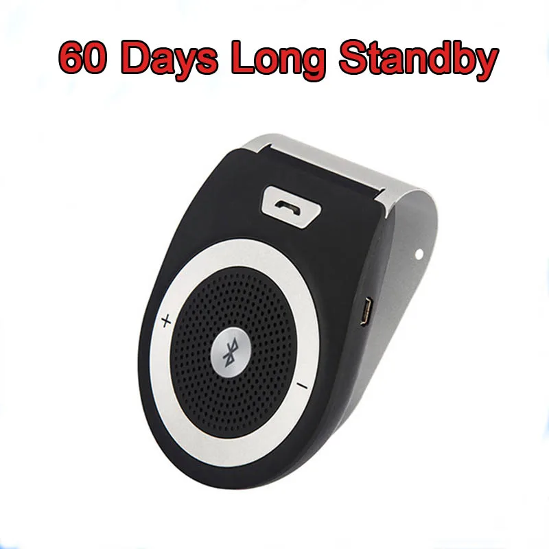 T821 Wireless BT Car Hands-Free Speaker Phone Player Car Sun Visor Handsfree Speakerphone