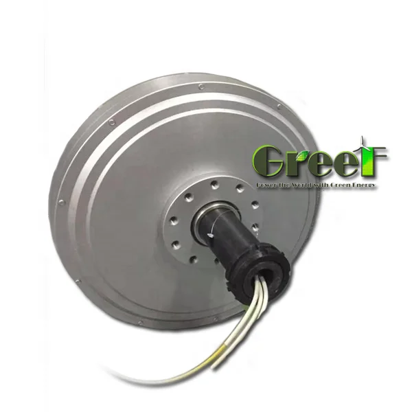 Start torque less than 1 NM coreless axial flux motor