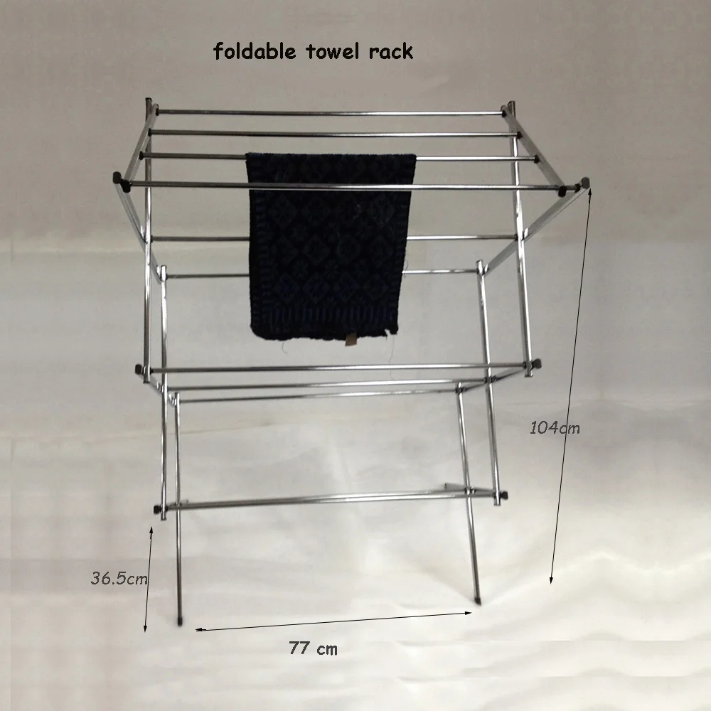 
New product bathroom accessories portable towel rack 