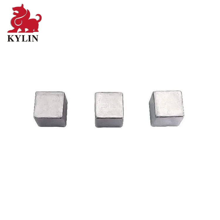 Competitive price supply Metal cube Board game Props Accessories Zinc alloy metal cube