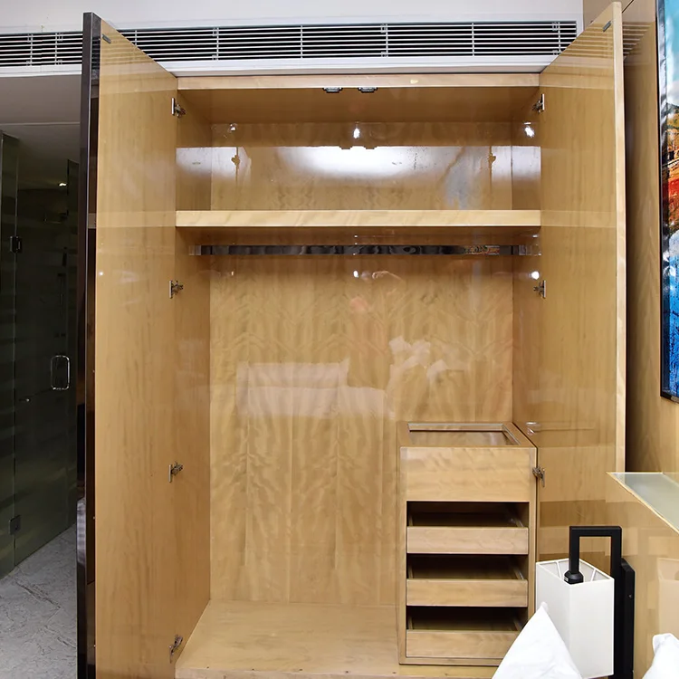 Hotel Bedroom Furniture Wardrobe Locker Design, Plywood Hotel Wardrobes, Complete Hotel Bedroom Set With Wardrobe