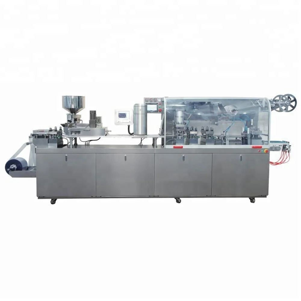 High Accuracy Aluminum Plastic Pharmaceutical Tablet Capsule Pill Automatic Blister Packaging Machine