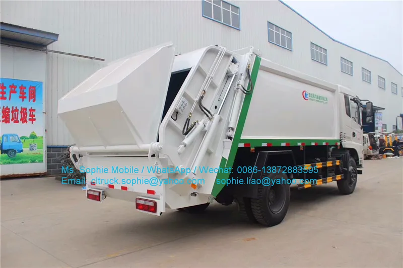 
manufacturers ISUZ-U refuse collector truck price small garbage compactor trucks 