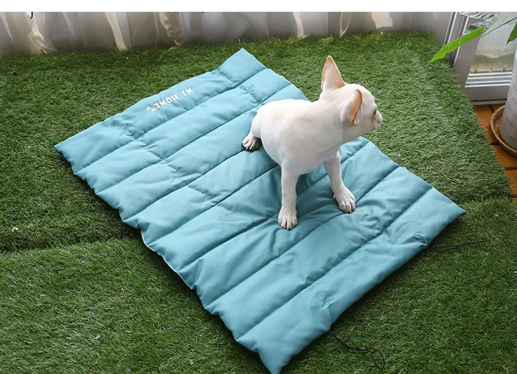 
Oxford Travel Detachable Washable Portable Folding Waterproof Travel Pet Bed Dog Cooling Mat 
