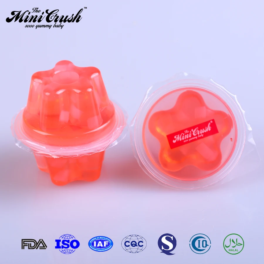 Halal Natural Peach Fruit Jelly Candy