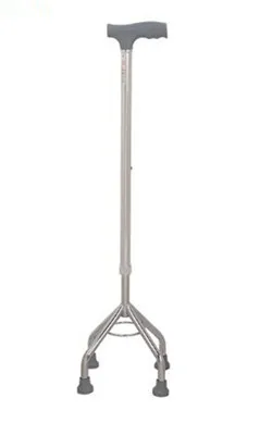 Medical aluminum walking stick four-legged handicapped walking cane