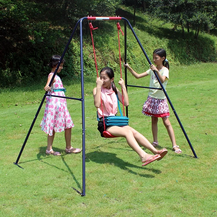 На открытом воздухе с двойным сидением и выбор металлические качели детские и детские качели