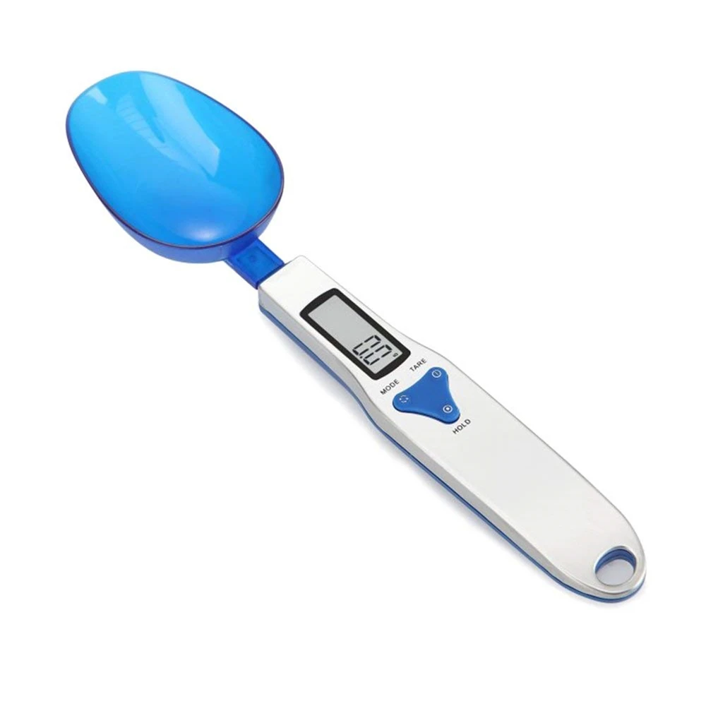 300g 0.01g digital kitchen scale with spoon and LED display