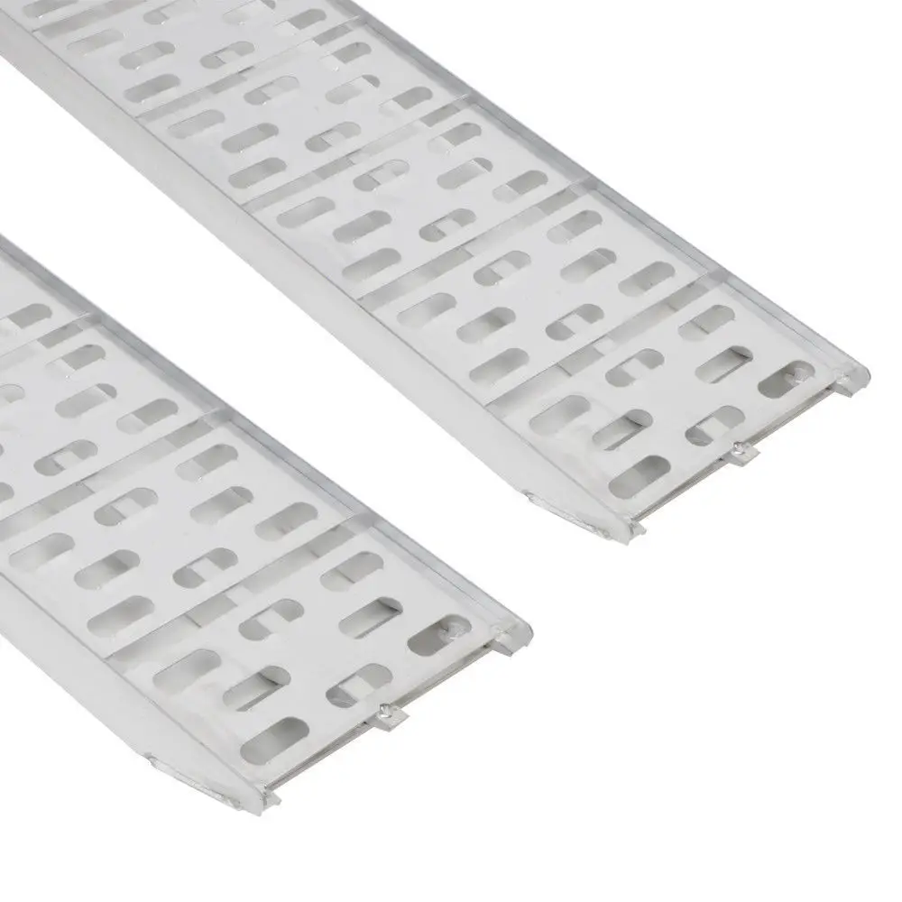 2 шт. 7,5 дюйма пара алюминиевых арочных мотоциклов ATV/UTV грузовиков газонов складные погрузочные пандусы