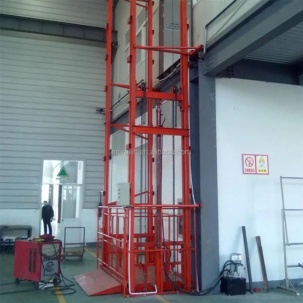 outdoor cage lift/conveyor system/hydraulic home lift