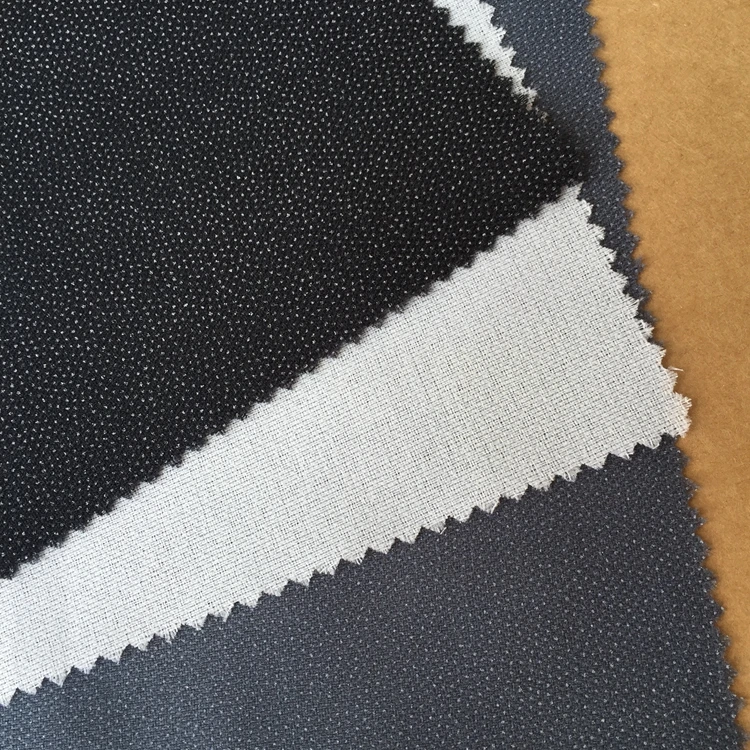 OEKO-Tex Standard 100 Horse Hair Woven Fusible Interlining Fabric for Suit