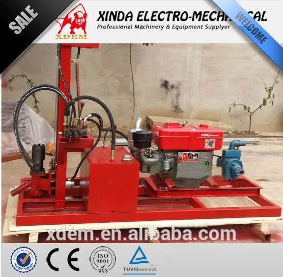 XDEM YZ50-150B full hydraulic drilling rig/portable digging machines/borehole drilling machine