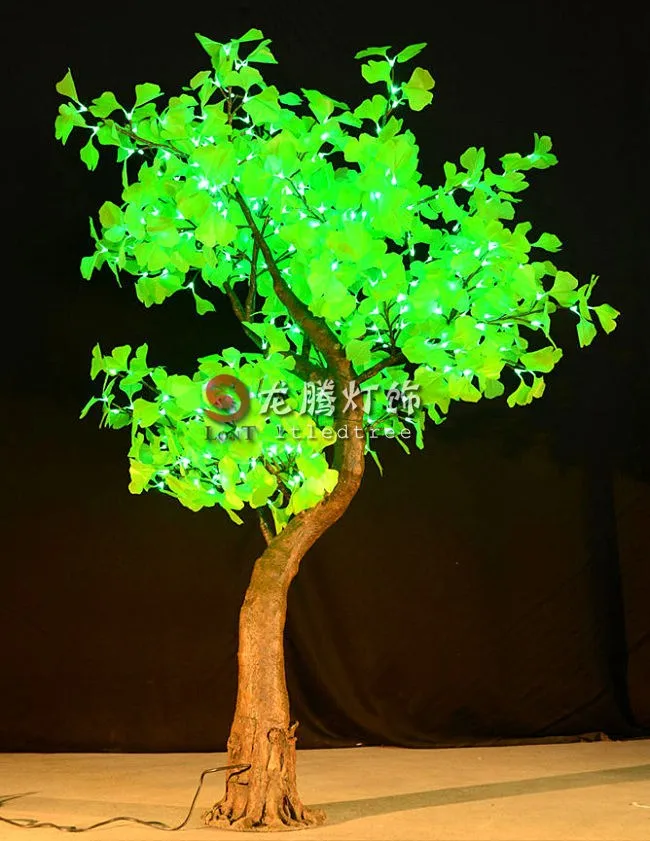 Оптовая продажа наружная искусственная зеленая led Имбирная елка для дома свадьбы праздника вечеринки Рождества фута