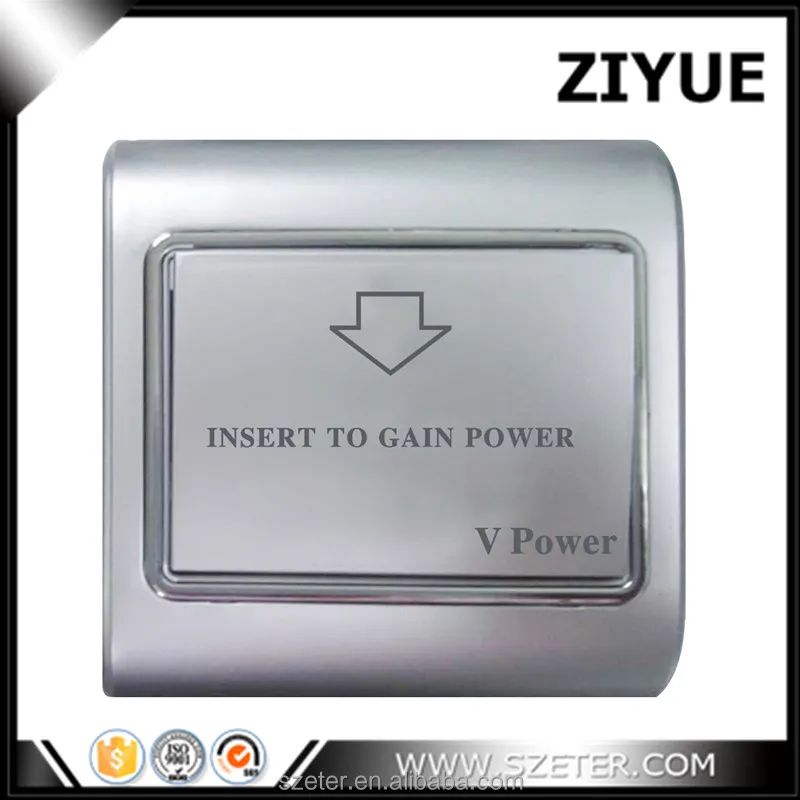 220V 125Khz Hotel Room Card Key Energy Saving Light Switch Electric Magnetic Suppliers