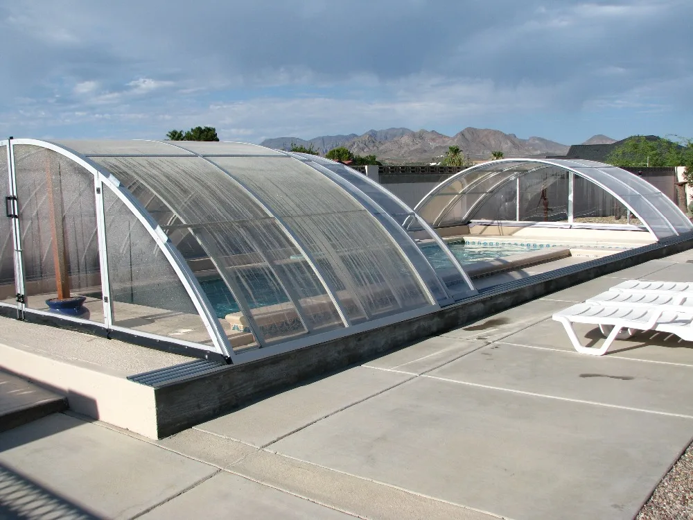 Hot Sale Polycarbonate Swimming Pool Enclosure Kits for Winter Swimming Pool