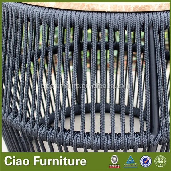 Coffee table / side table with PL Rope & Marble