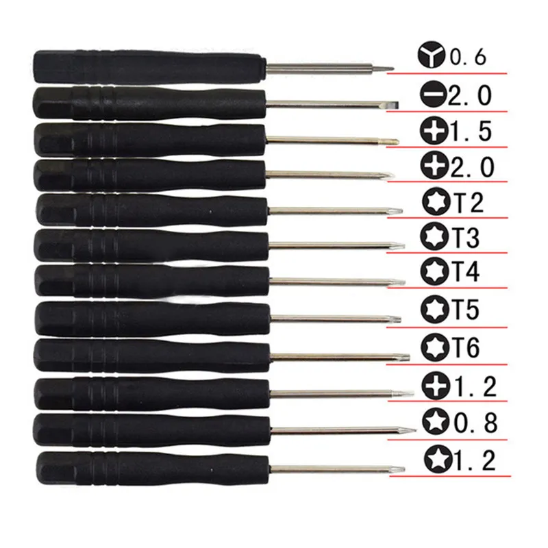 10 In 1 Mini Multi-Function Magnetic Precision Screwdriver Set for HTC Cell Phone Tablet PC Screwdriver