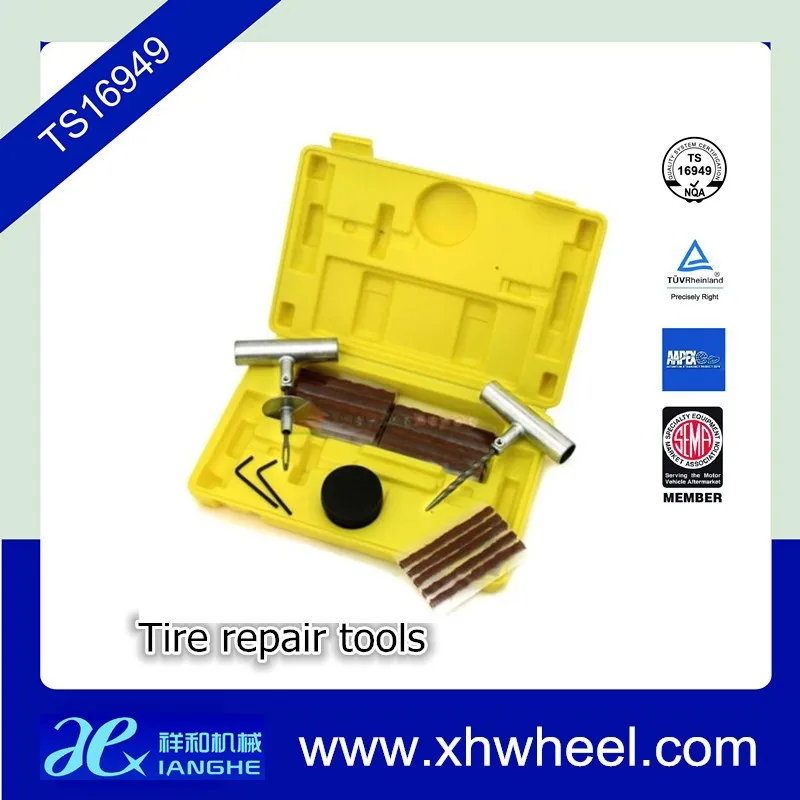 транспортного средства ручного корзину колеса шины патч дорога стороны аварийный ремонт набор инструментов