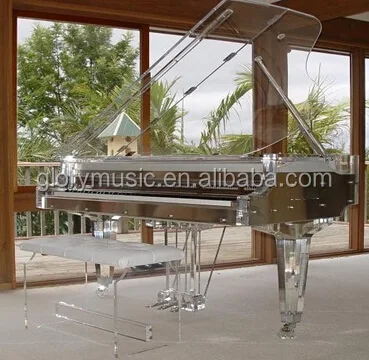 Acrylic Grand Piano Crystal Piano for  luxury home furniture