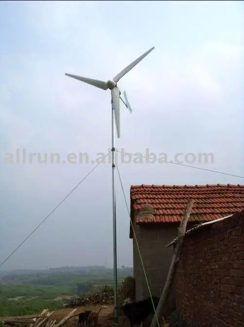 Low price home use farm use small wind turbine generator 48v 96v 3000w also called wind power system 3kw