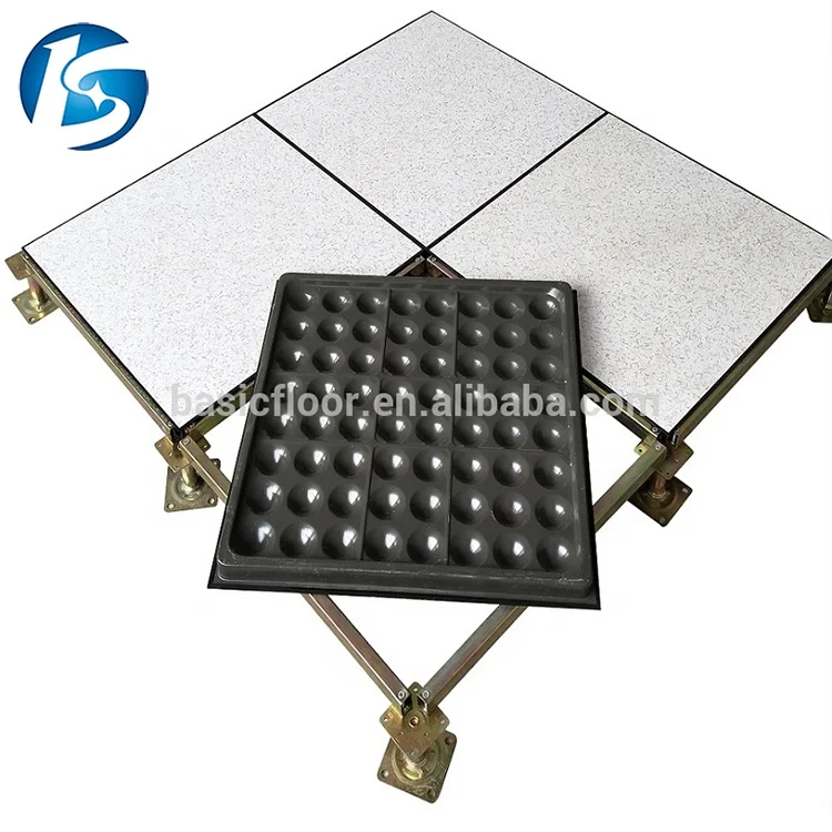 
China supplier steel cementitious access tiles laminate raised floor 
