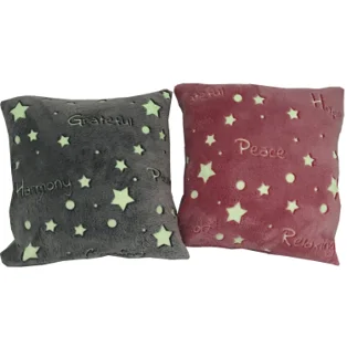 Fleece Sofa Blanket Throw Super Soft Luminous Glow in The Dark Flannel 100% Polyester Square Adults Winter OEKO-TEX STANDARD 100