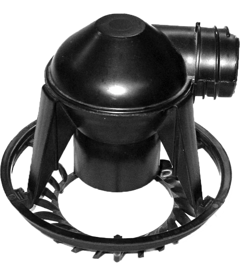 180 Degree Cooling Tower Jet Spray Nozzle / cooling tower double layer nylon spray nozzle