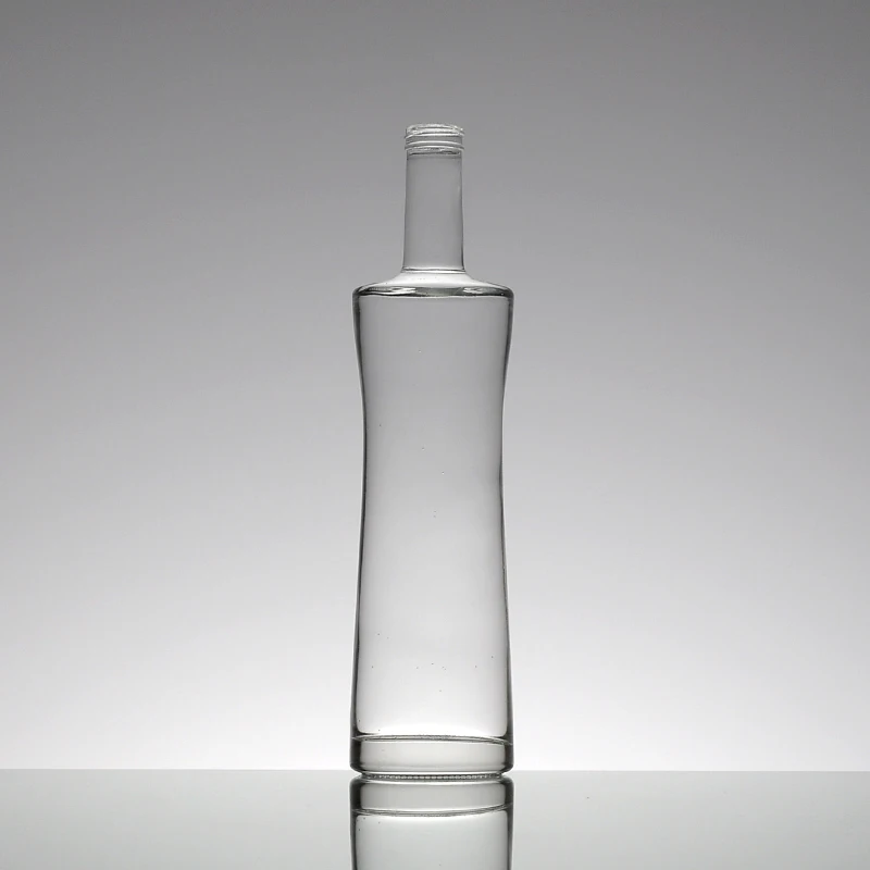 Wholesale crystal glass material glass juice bottle manufacturers italy