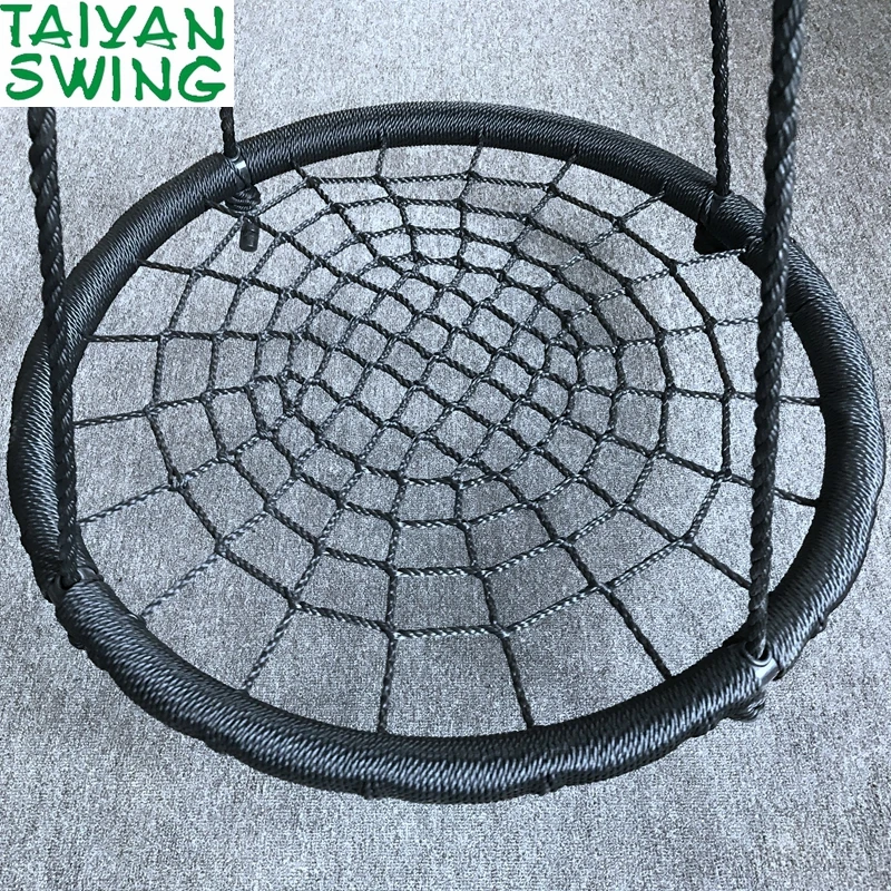 
Outdoor Round Spider Web Tree Swing for kids 