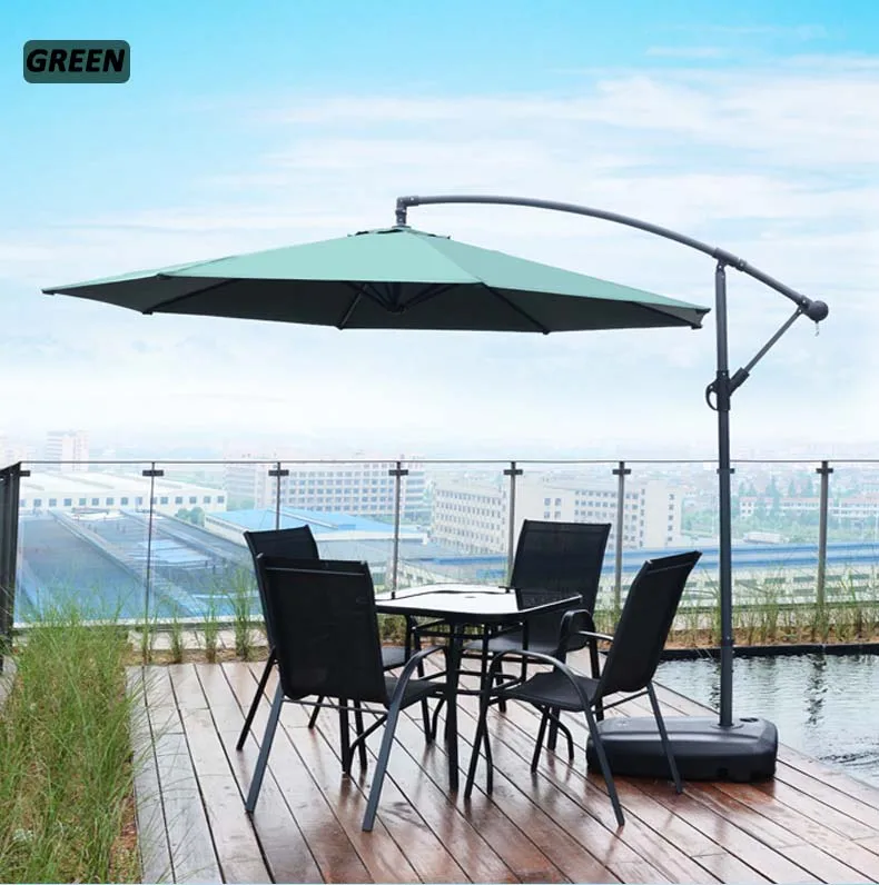 waterproof garden umbrella sunshine wind resistant beach umbrella