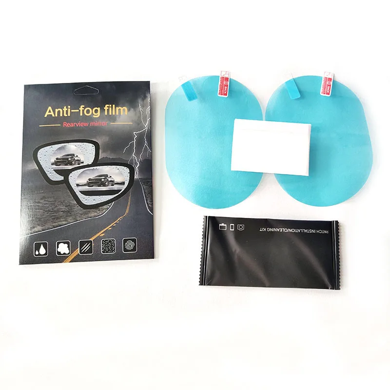Car Anti Water Mist Film Anti Fog Nano Coating Rainproof Rearview Mirror Window Protective Film Waterproof Motorcycle Styling