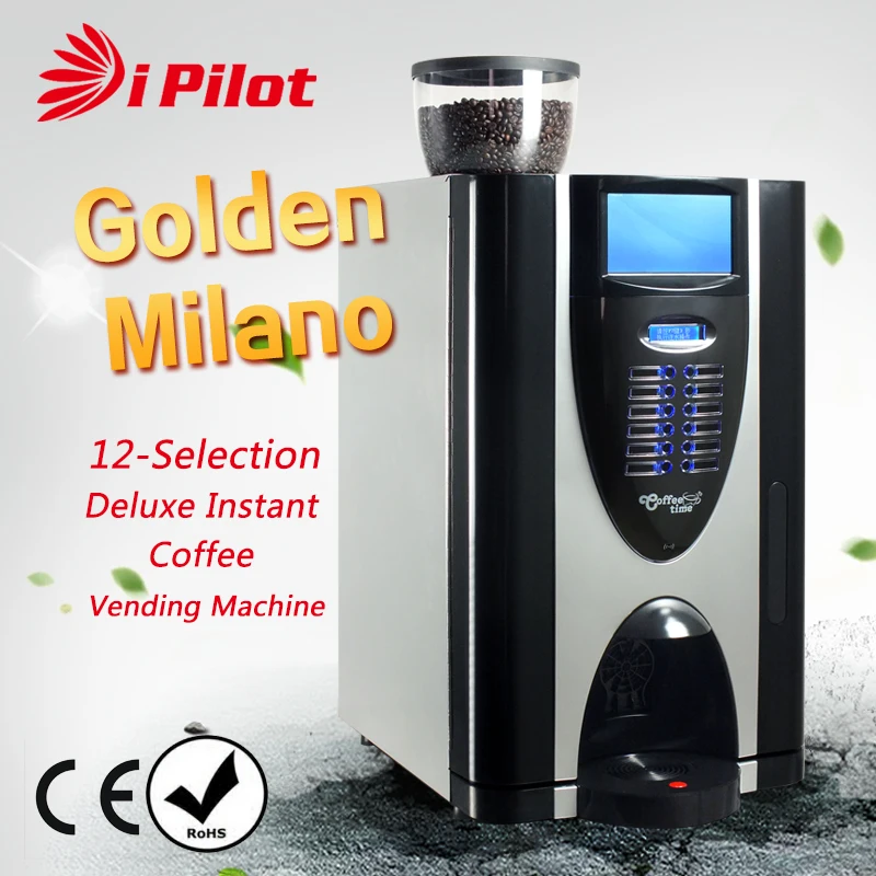 
Deluxe Bean to Cup Coffee Machine - Golden Milano E3S 