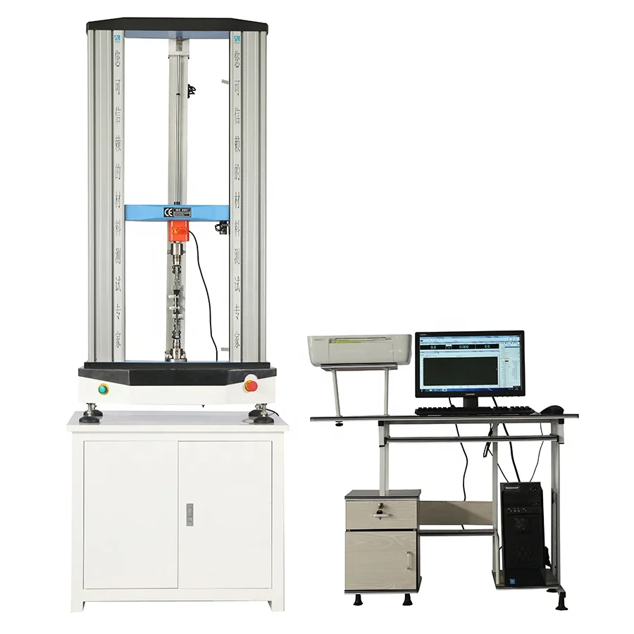 Computer Controlled 5KN 10KN 20KN Electronic Universal Rubber Tensile Strength Tester Rubber Tensile Strength Test Machine