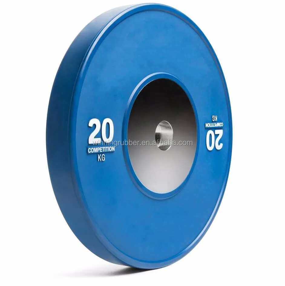 Прочный резиновый бампер для соревнований, Элитная пластина для тяжелой атлетики для кросс-фитнеса