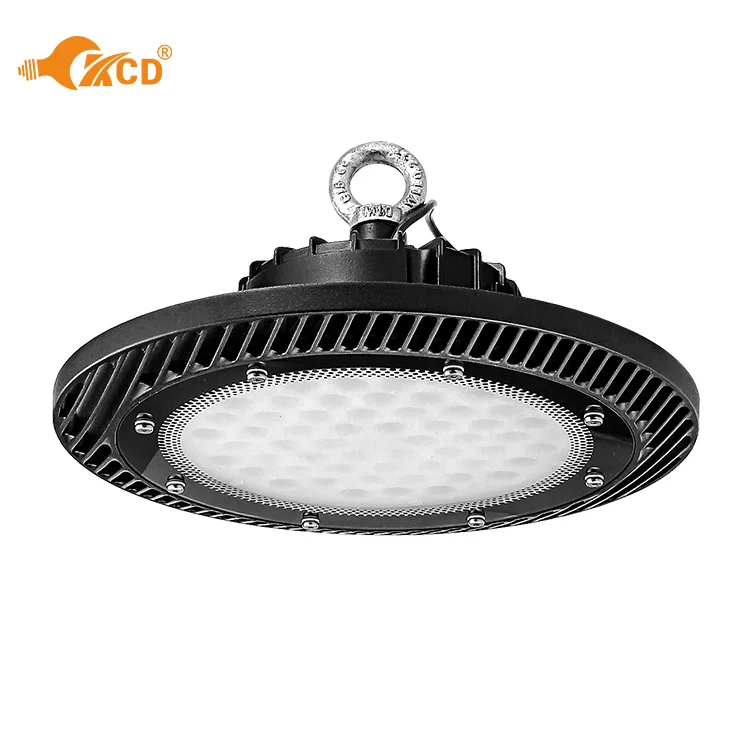 
black aluminum case 100w led high bay light fixture 