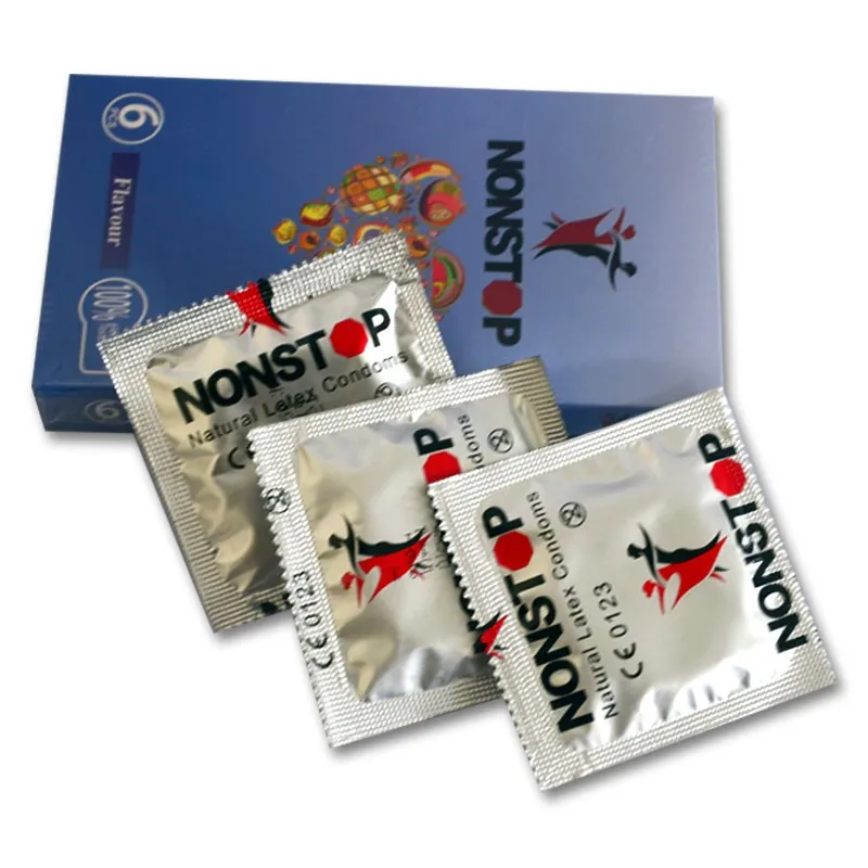 custom design latex tongue condom from china professional condom factory