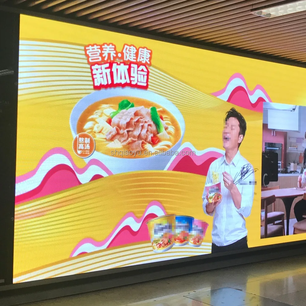 Digital Printing LED Restaurant Advertising Poster Banner For Showcase