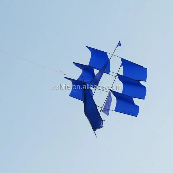 Chinese New Style Single Sail 3D Boat Kite