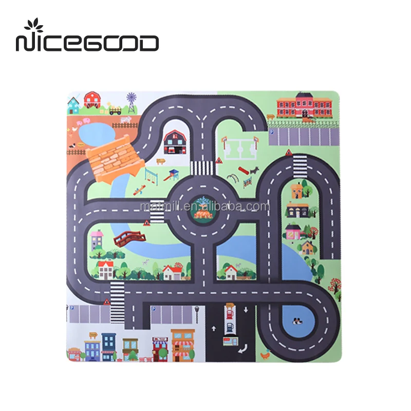 2018 newest multi activity soft custom printed kids mat baby play mat