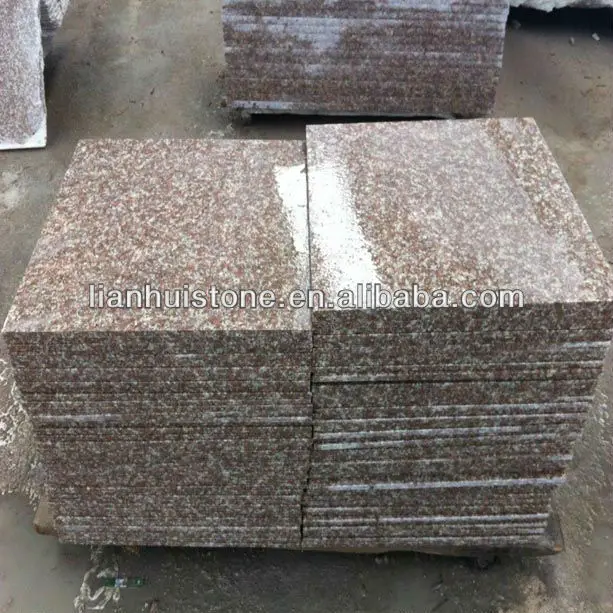 G687 гранитные плиты плитка персик красный гранит