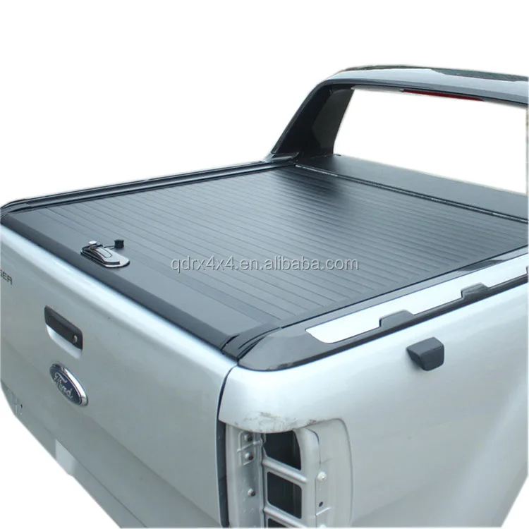 
retractable aluminum tonneau cover 4x4 aluminum roller lid for D-MAX 