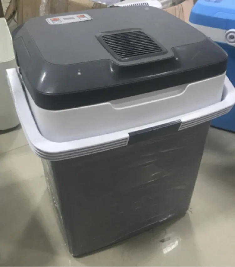 30L Electric Car Refrigerator Cooler  Thermoelectric Cooler And Warmer