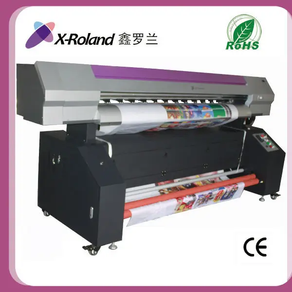 X-Roland сгорячая продажа ублимации красителя цифровая лента печатная машина
