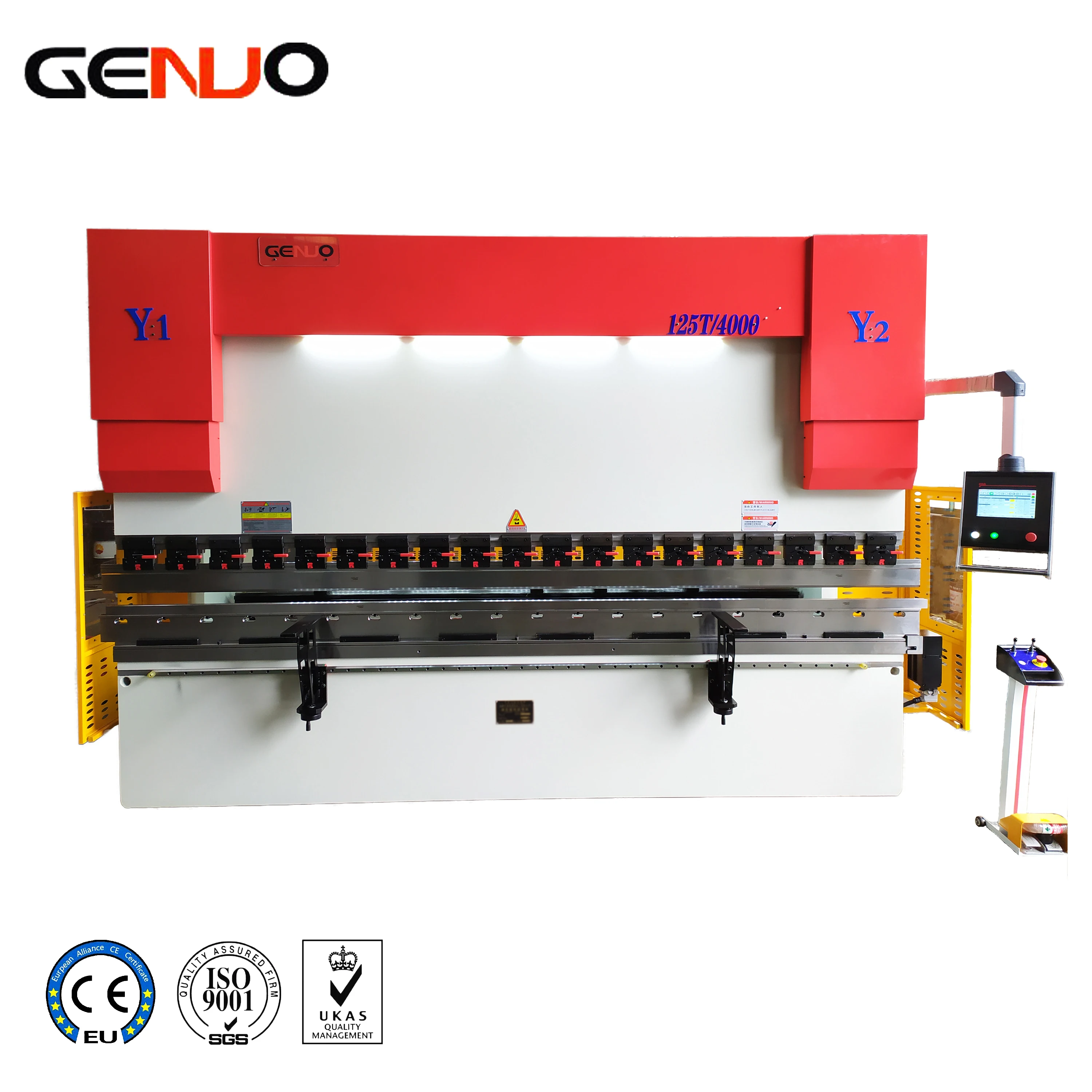 Гидравлический листогибочный станок с ЧПУ, гибочная машина DELEM Da41s, система с ЧПУ, торсионная планка, полностью автоматическая Концевая формовка 10-550 мм 140