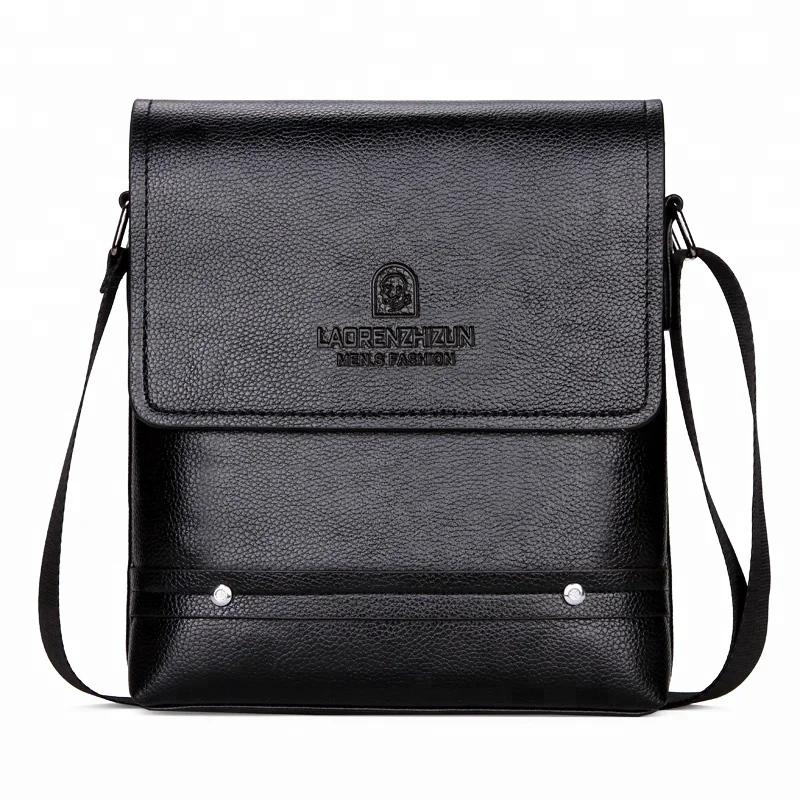 Лидер продаж, офисный мужской портфель через плечо из искусственной кожи