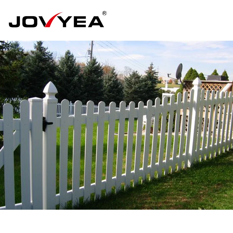 Ограждение декоративное современное красочное садовое виниловое белое заграждение, жесткий ПВХ полосной забор