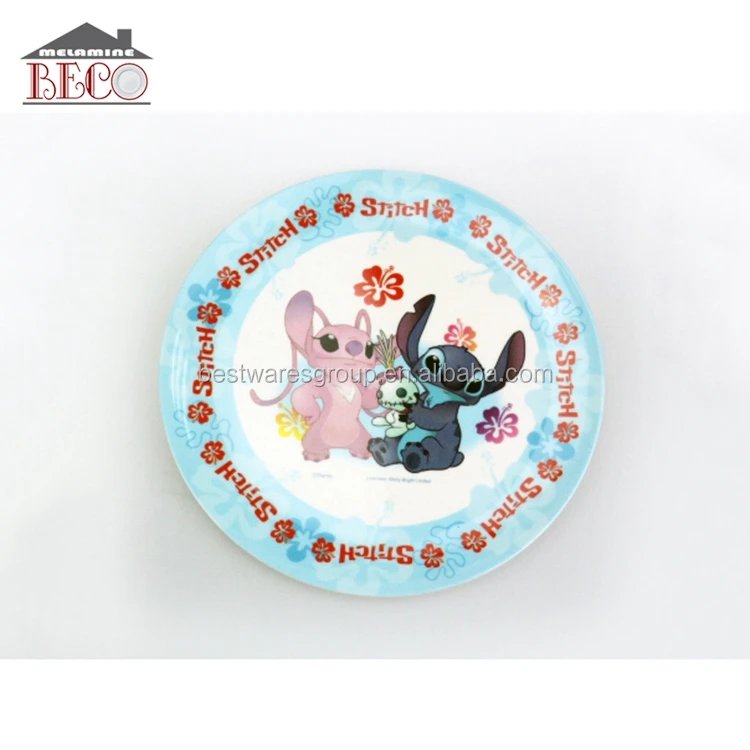 Милый детский обеденный набор из меламина с персонажами из мультфильмов