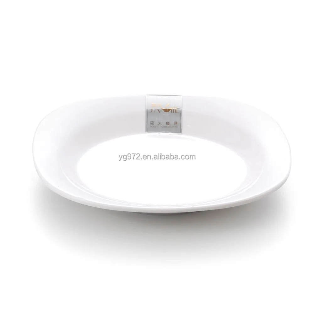 Melamine small round exquisite flower shape dishes for cookie and cakes