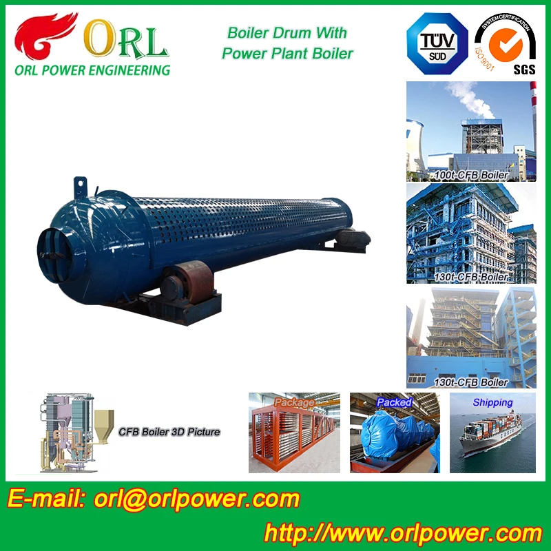 Мощность котла котла запчасти барабан паровой котел ДОР Питания