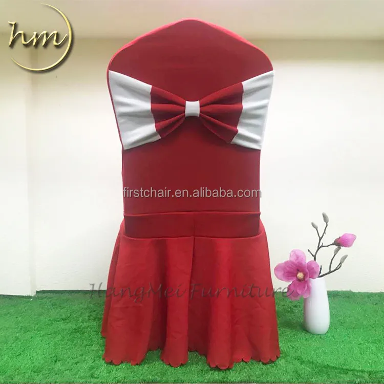 New Design Polyester Spandex Stretch Banquet Chair Cover for Wedding Party
